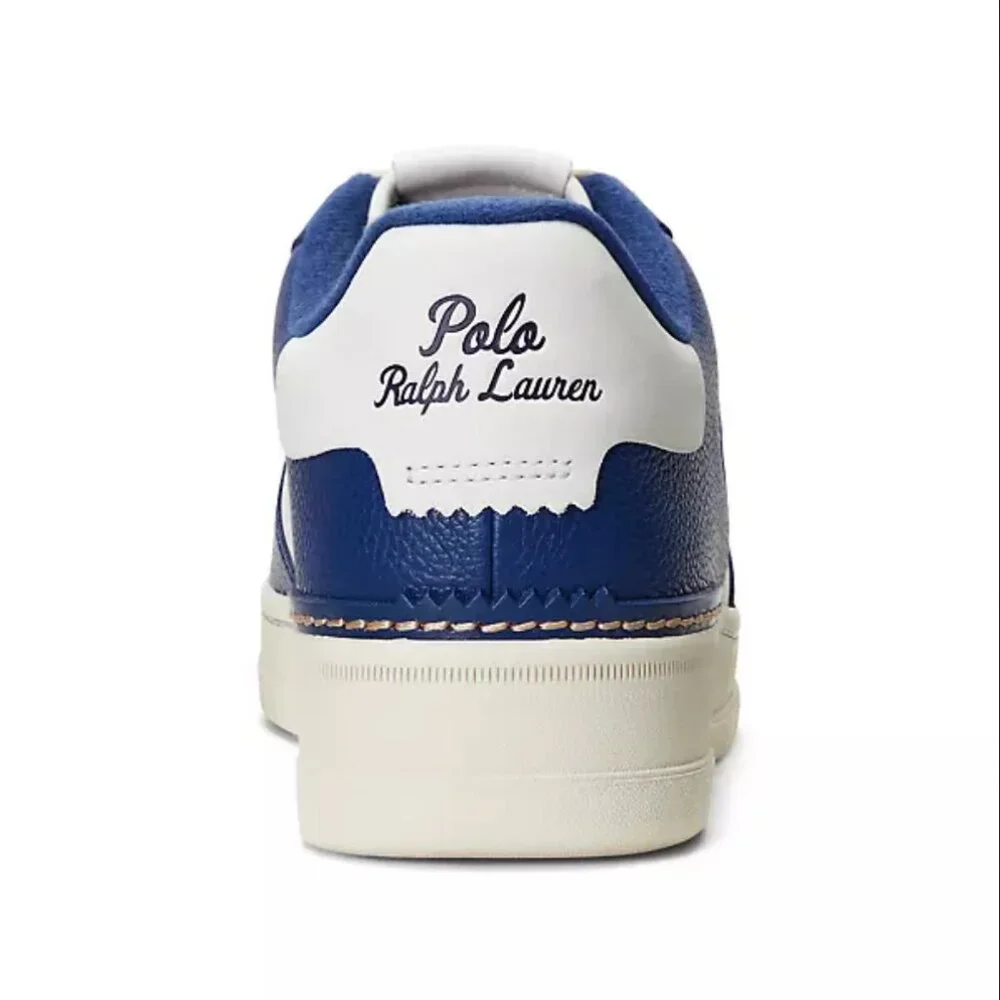 NWOB Polo Ralph Lauren Leather Masters Court Leather Sneaker